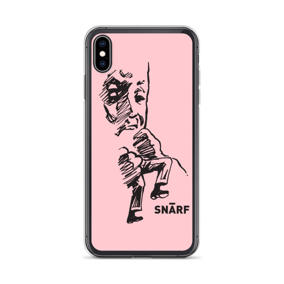 SNARF - Minim 'Snack' (Pink) - iPhone Case