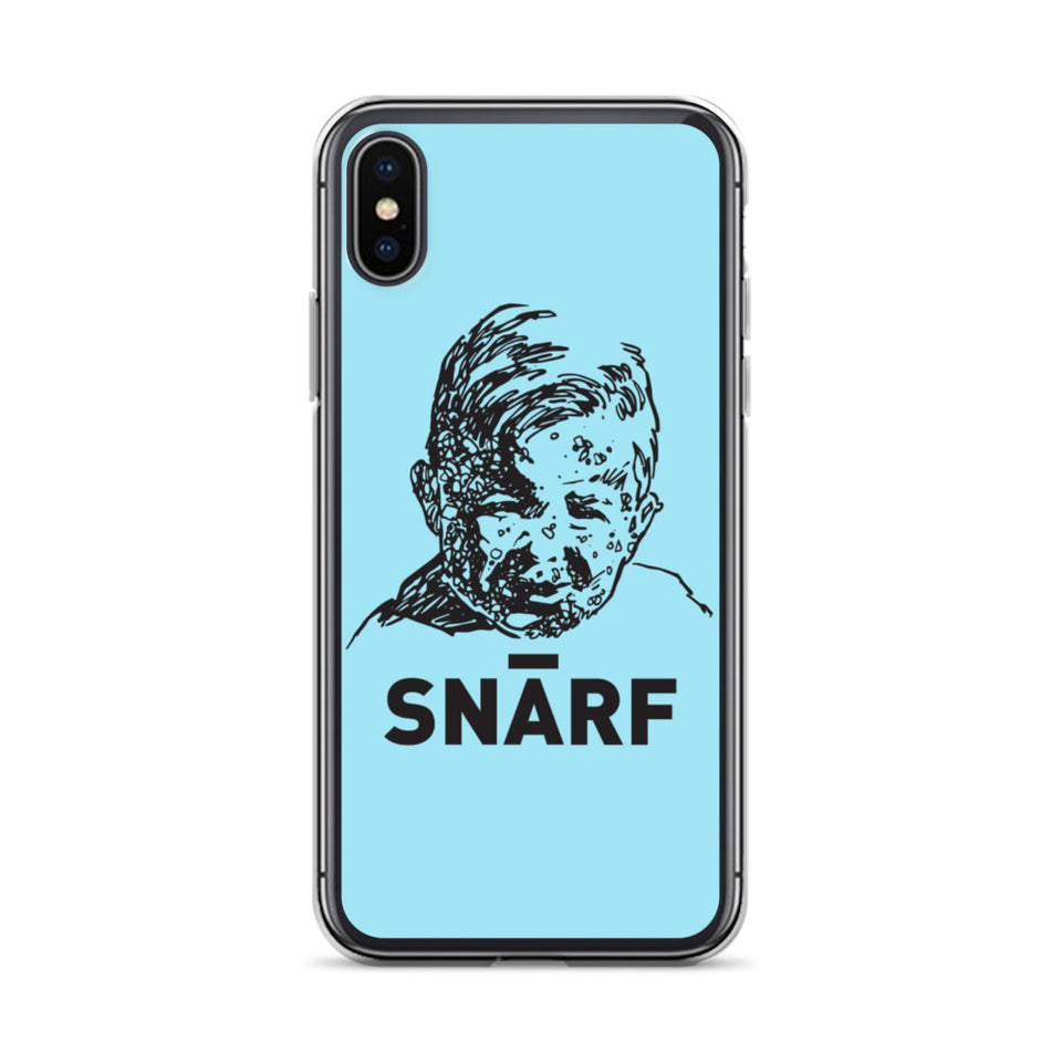 SNARF - Minim 'Face' (Blue) - iPhone Case