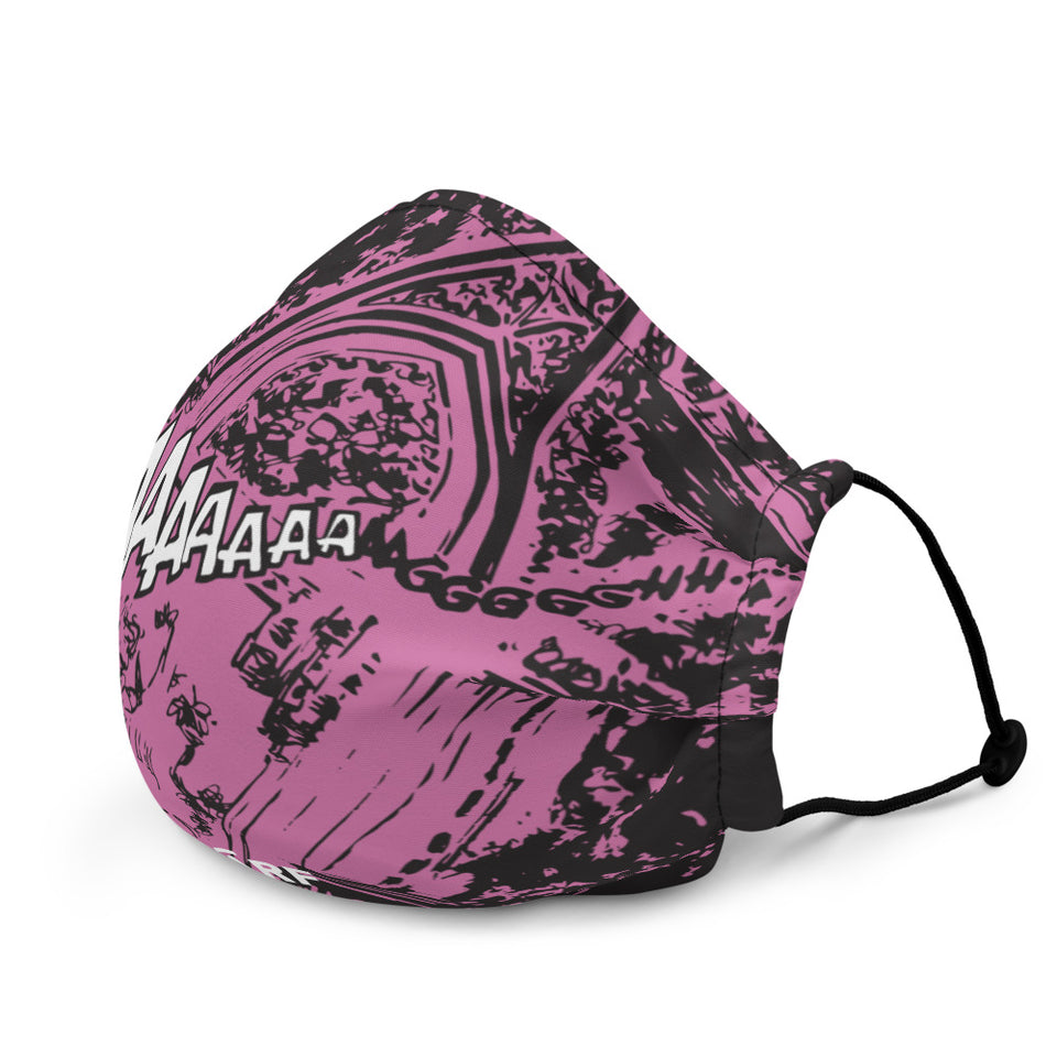 SNARF - 'Marian' (Pink) - Premium Face Mask