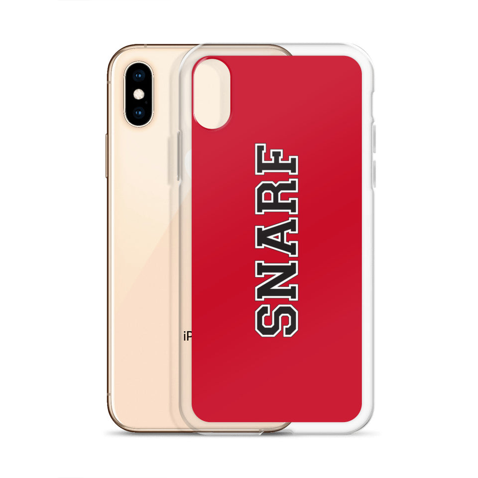 SNARF - College (Red) - iPhone Case