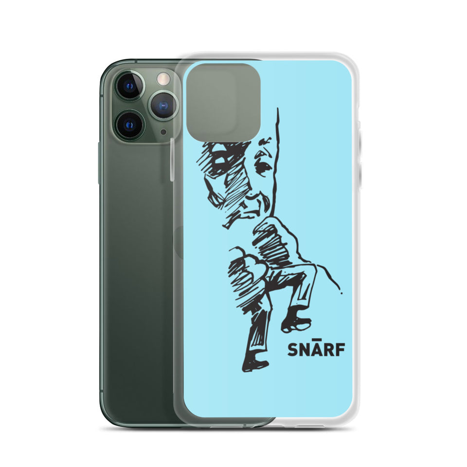 SNARF - Minim 'Snack' (Blue) - iPhone Case