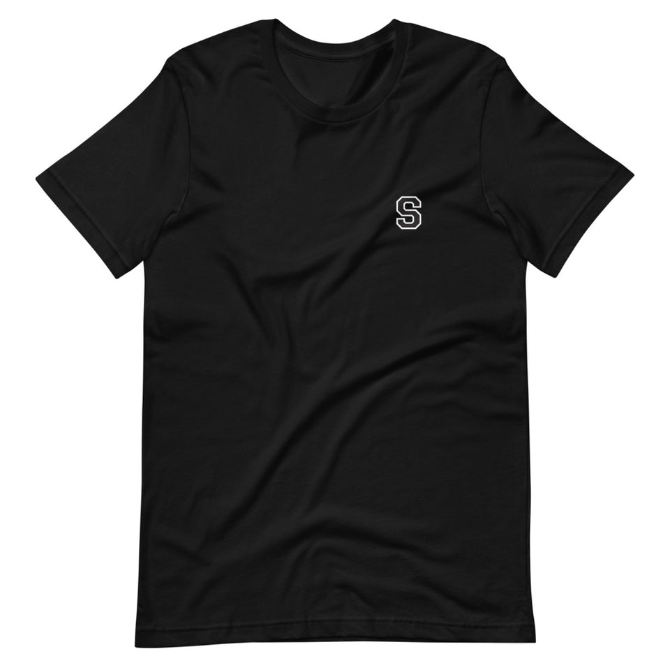 SNARF - College 'S' + Reverse - Unisex T-Shirt