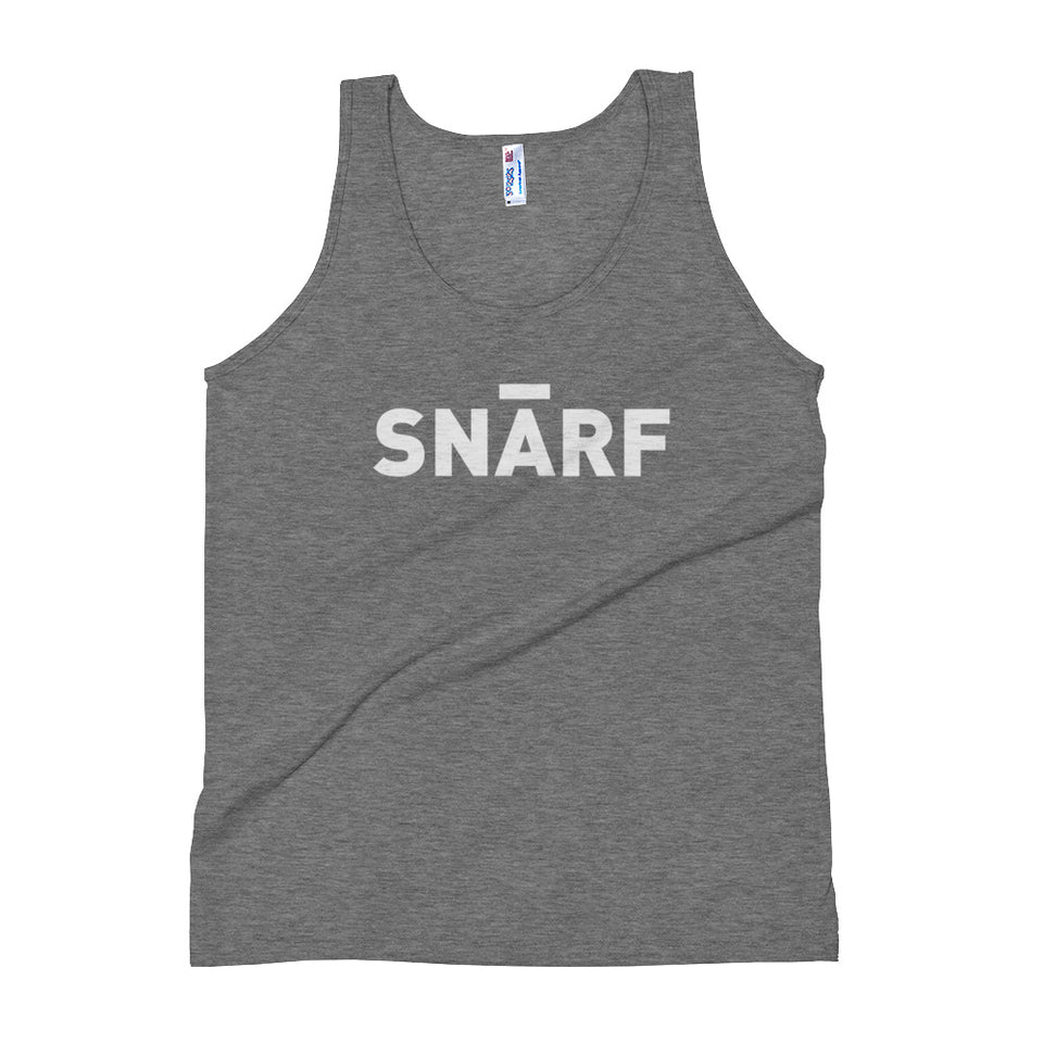 SNARF - Master (White) - Unisex Tank Top